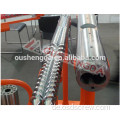 Paralleler Doppelschraubenzylinder aus Sumitomo-Stahl für PVC-Rohr